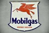 Mobilgas Socony - Vacuum Pegasus DS Porcelain Sign