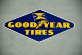 SSP Goodyear Tires Porcelain Sign