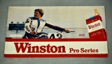 Winston AMA Dirt Track Motorcycle Racer Tin Sign