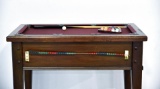 Cobb Amusement Co Cigar Store Nickel Coin-Operated Smaller Scale Pool Table