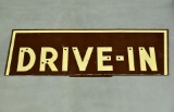 SSP DRIVE-IN Neon Skin Porcelain Sign