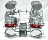 6 Carburetor Set-Up (One Model 59) on Edelbrock Intakes