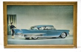 1950s Cadillac Dealership Showroom Picture Sign