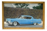 1950s Cadillac Dealership Showroom Picture Sign