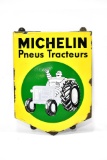 SSP Porcelain Michelin Tire Tractor Sign
