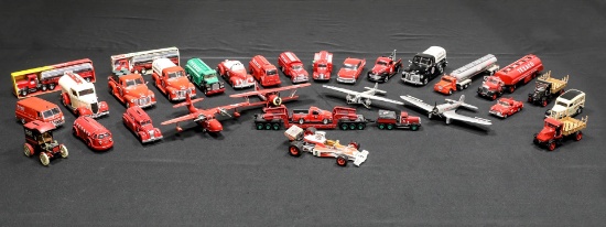 Large Collection of Texaco Related Toy Trucks, Cars, Planes, etc.