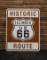 Illinois Historic Route 66 Reflective Road Sign - New