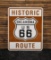 Oklahoma Historic Route 66 Reflective Road Sign - New