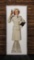 WWII Female Navy Ensign Coca-Cola Die-Cut Cardboard Sign