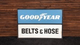 1980s Goodyear Belts & Hoses Sign
