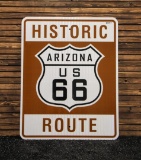 Arizona Historic Route 66 Reflective Road Sign - New