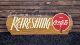 Refreshing Coca-Cola Hanging Sign by Kay Display