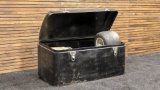 Automobile Travel Trunk with GoKart/Midget Wheels and Tires