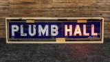 Plumb Hall Neon Sign - Restored