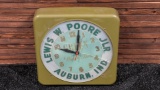 Gruen Watch Time/Poore Jeweler's Clock