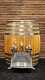 Coca-Cola/Root Beer Wooden Barrel Dispenser