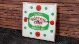 1960s Cotton Club Ginger Ale Lighted Clock by Pam