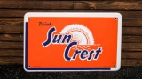 Sun Crest Soda Advertising Sign