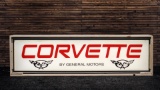 Corvette by General Motors Lighted Sign