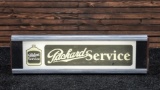Light-Up Packard Service Box Sign