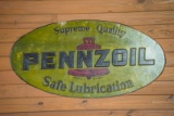 Pennzoil Safe Lubricants Oval Tin
