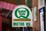 Quaker State Motor Oil Flange Sign