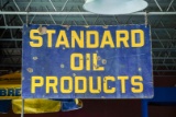 Standard Oil Products Double-Sided Porcelain Sign