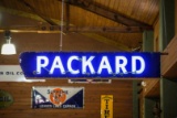 Packard Neon Double-Sided Porcelain Sign