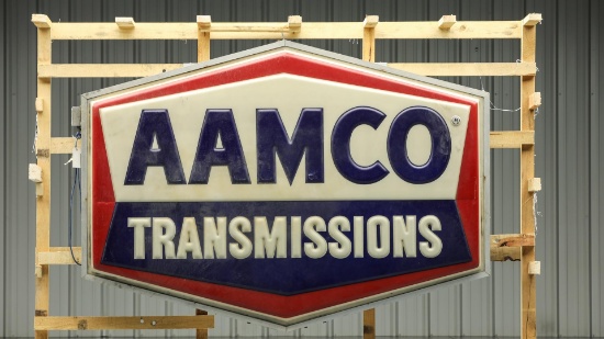 AAMCO Transmission Large Lighted Sign