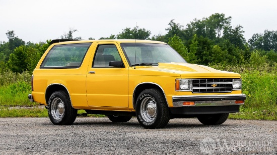 1985 Chevrolet S-10 V-8 Blazer