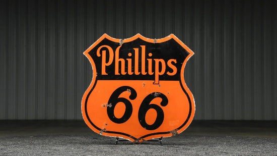 Phillips 66 with Hand-Painted US Route Sign
