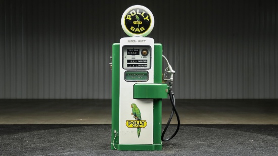 Wayne Model 100-A Gas Pump in Polly Gas Livery