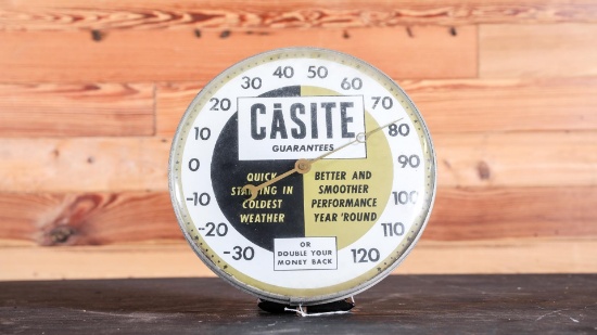 Casite Oil Additive Advertising Thermometer