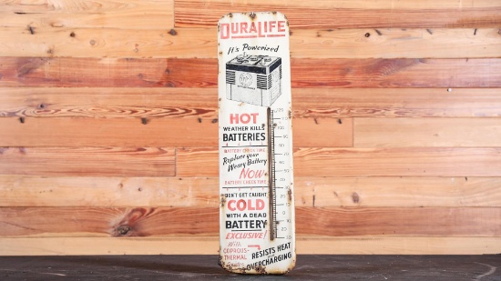 DuraLife Powerized Battery Advertising Thermometer