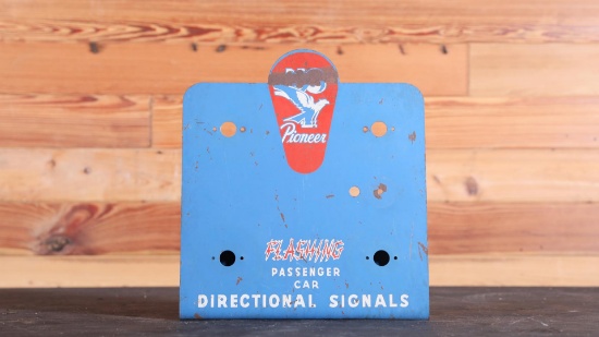 Late 1940s Pioneer Flashing Turn Signals Display Board