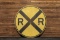 1970s Railroad Crossing Sign