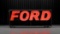 Large F-O-R-D Neon Sign