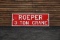 Roeper Crane Iron Nameplate