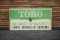 Circa 1965 Toro Moist-O-Matic Sprinkler Lighted Sign