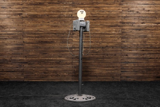 1960s Drive-In Movie Speaker and Post