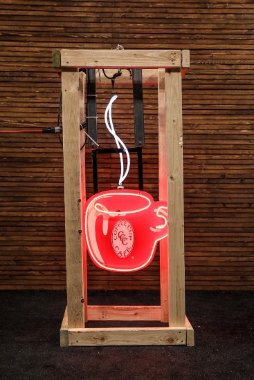 Coffee Cup Cafe Neon Sign