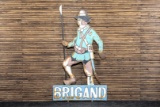 Circa 1980 Brigand Beer Single-Sided Sign