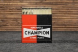 1970s Dependable Champion Spark Plug Display Cabinet