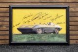 Chevrolet Stingray Racer Portrait by John Lamm, Signed