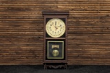 1890s Sessions Schoolhouse Regulator Clock