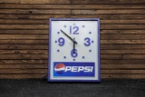 Circa 2000 Pepsi Lighted Clock