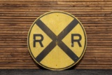 1970s Railroad Crossing Sign
