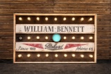 William Bennett Packard Lighted Sign