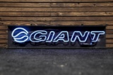 Giant Bicycles Neon Clock-Sign