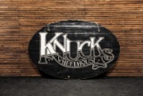 Knuck's Wheelhouse Large Wooden Sign